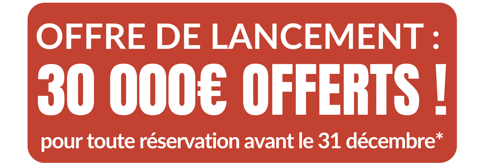 Offre de lancement